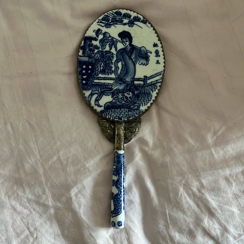 Beautiful hand mirror